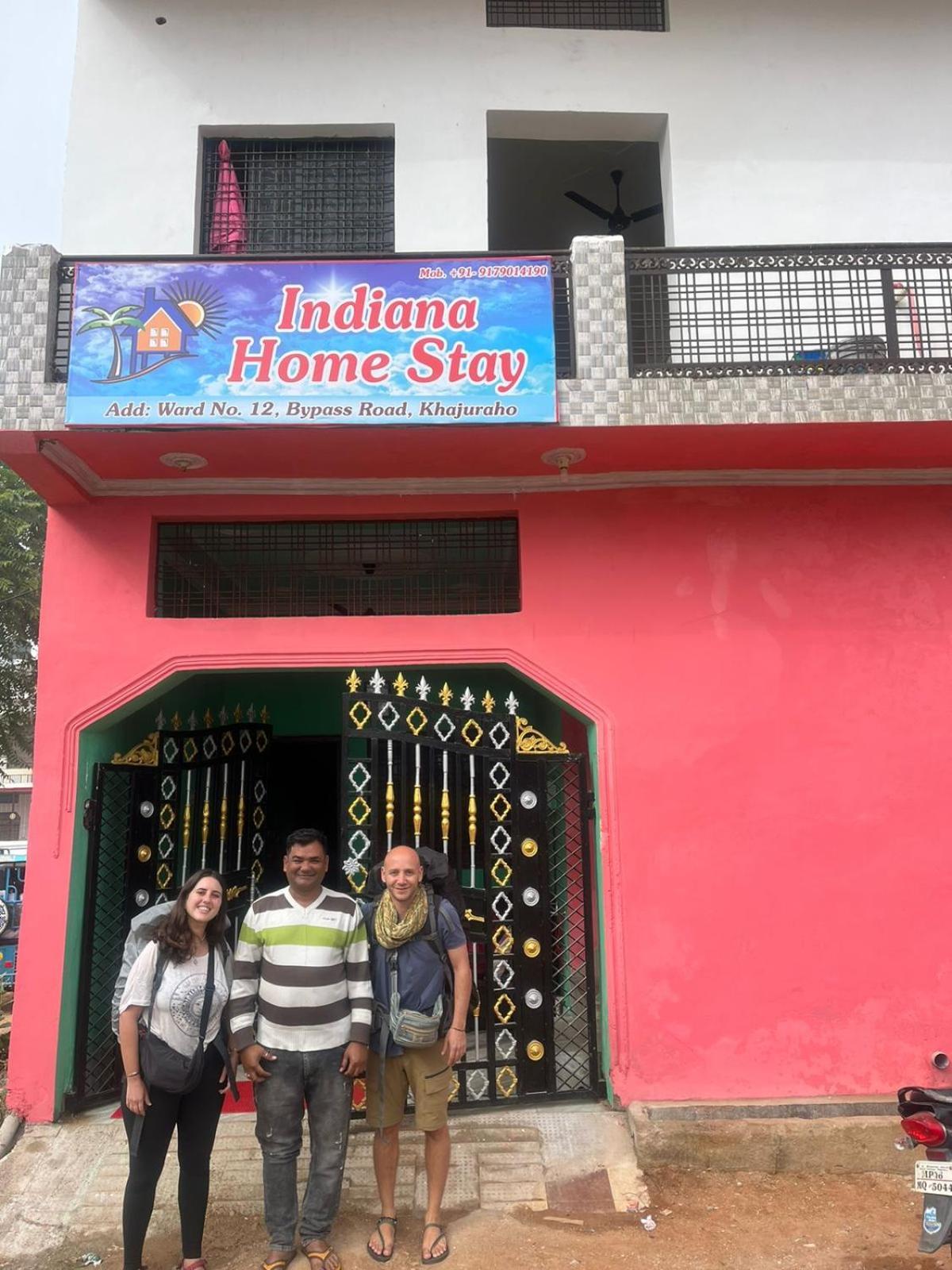 Indiana Home Stay ขชุราโห ภายนอก รูปภาพ