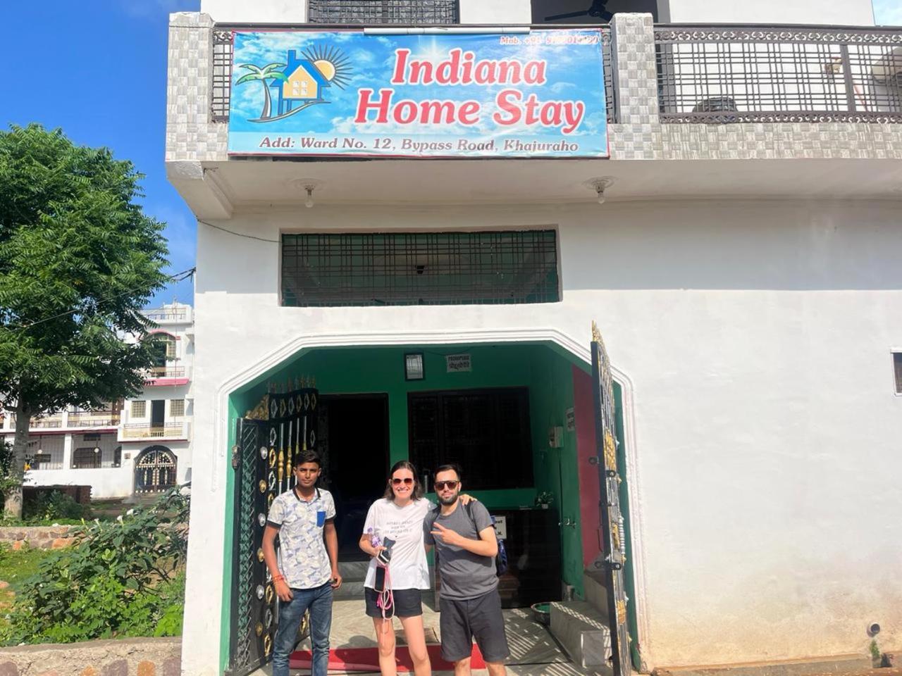 Indiana Home Stay ขชุราโห ภายนอก รูปภาพ